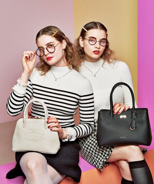 TOCCA ESPOIRE LEATHERBAG バッグ ブラック系