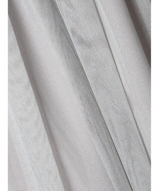 YECCA VECCA ラメチュールギャザースカート Light Gray