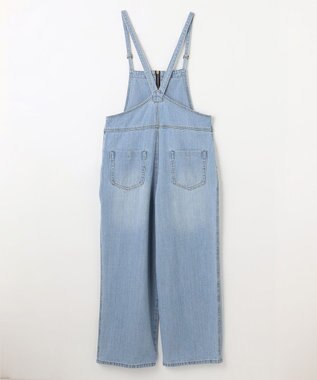 ANY L 【洗濯機可】デニムサロペット フェードインディゴ