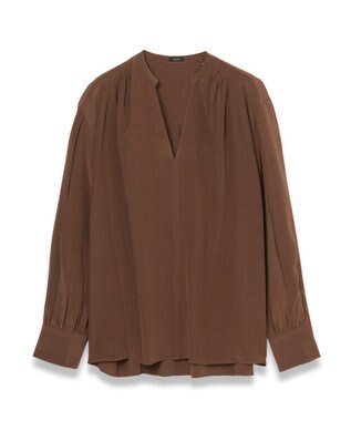 JOSEPH ニューCDC　オープンネックブラウス Arabica