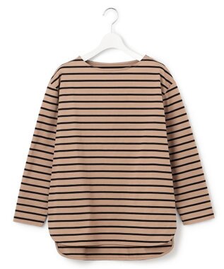 J.PRESS YORK STREET 【WOMEN】バスクTシャツ ブラウン系1