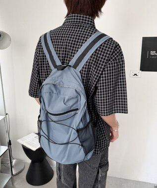 WEGO 【ユニセックス着用ITEM】コードデザインバックパック