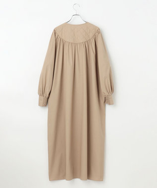 #Newans 【ANSWER for ほど甘トレンド】キルトカラーワンピース ベージュ系