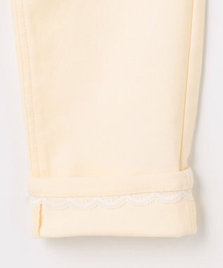 ANY KIDS 【洗濯機可能】ときめきストレッチ ネコパンツ エクリュ