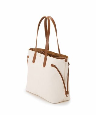 TOPKAPI 【Breath TOPKAPI】2way A4 ロングハンドル トート バッグ クリーム