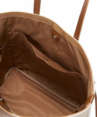 TOPKAPI 【Breath TOPKAPI】2way A4 ロングハンドル トート バッグ クリーム