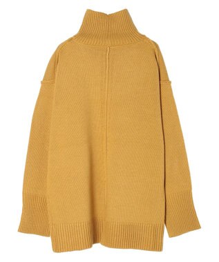 Green Parks ・Ｐｅｔｉｔ　Ｆｌｅｕｒ　タートルバックスリットニット Yellow