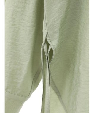 CRAFT STANDARD BOUTIQUE レーヨントロミサイドリボンチュニック Light Green
