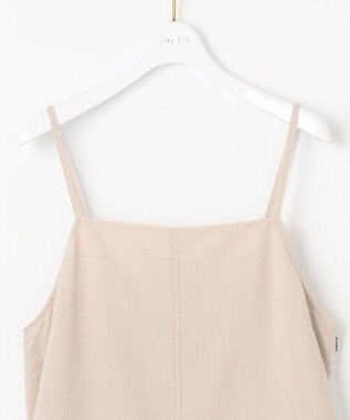 ANY SIS 【接触冷感・速乾・UVカット・洗える】スイートクール キャミワンピース ライトベージュ