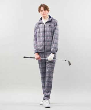 23区GOLF セットアップ可【MEN】【ストレッチ/防風】ＯＣＴＡボトム ネイビー系5