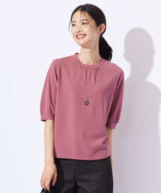 洗える】レーヨンエリートストレッチ ギャザースリーブ ニット / J.PRESS LADIES | ファッション通販  【公式通販】オンワード・クローゼット