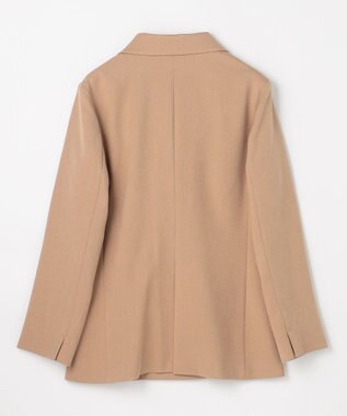 ANY L ウーリッシュＷブレストジャケット キャメル