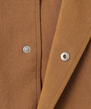 J.PRESS YORK STREET 【UNISEX】リネンライク コーチジャケット ブラウン系