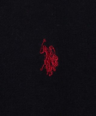 WEGO U.S. POLO ASSN.|別注ワンポイントスウェットプルオーバー ブラック