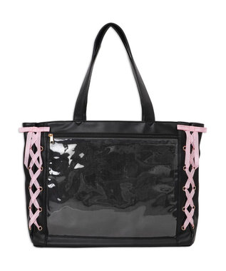 WEGO 【痛バ＆推し活】レースアップ痛バッグL