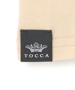 TOCCA HALLMARK FLOCKY LOGO TEE Tシャツ ベージュ系