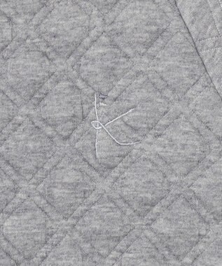 組曲 KIDS 【100㎝】ダイヤキルト ワンピース グレー系