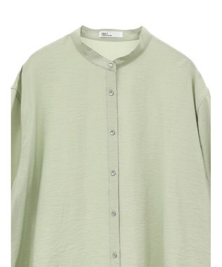 CRAFT STANDARD BOUTIQUE レーヨントロミサイドリボンチュニック Light Green