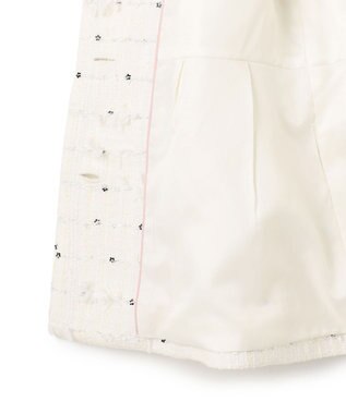 TOCCA 【八木アリサさん着用】【消臭】FLOWER HIDE AND SEEK ジレ アイボリー系