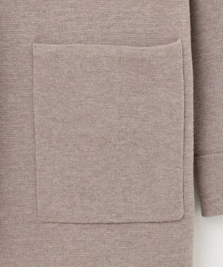 ANY 【洗濯機可】フーディーコーディガン モカ