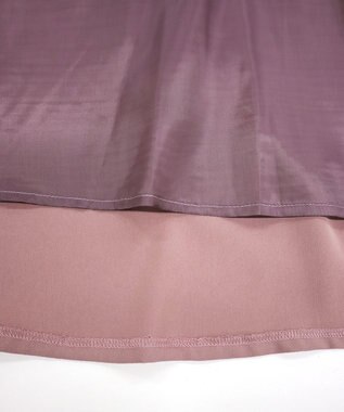 Tiaclasse L 【洗える】大人の洗練ドレープワンピース ピンク