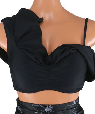 San-ai Resort（三愛水着楽園） 【SALE】軽い着け心地でしっかり盛れる【楽盛り水着】　ワイヤービキニ　7S・9M・11L　【San-ai Resort（サンアイリゾート）】 ブラック