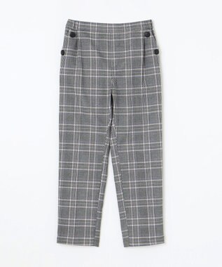 組曲 KIDS 【110-140㎝】キチントチェック パンツ グレー系3
