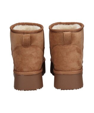 Bridget Birkin 【Bridget Birkin】スエード調ムートンブーツ キャメルスウェード