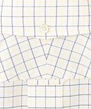 J.PRESS MEN 【PREMIUM PLEATS / 形態安定】ピンオックスタッタソールシャツ / B.D. イエロー系3