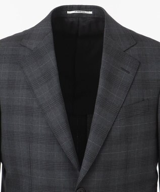 J.PRESS MEN 【ESSENTIAL CLOTHING】ミスティチェック スーツ グレー系4