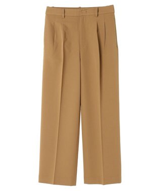 AMERICAN HOLIC 美・美・美あったかタックワイドパンツ Camel