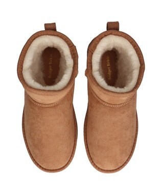 Bridget Birkin 【Bridget Birkin】スエード調ムートンブーツ キャメルスウェード