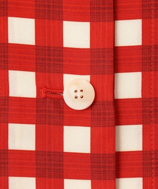 JOSEPH ヴィシー コットンシルク　ブラウス Crimson Combo