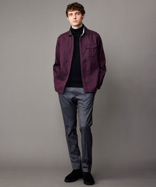 JOSEPH ABBOUD 【ストレッチ/セットアップ/弱撥水】フランネル ジャージ パンツ グレー系