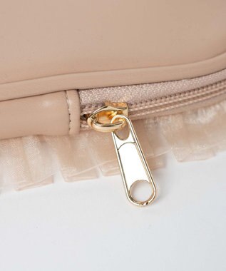 WEGO 【痛バ＆推し活グッズ】レターフラップ痛ショルダー ベージュ