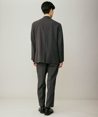 UNFILO MENS 【OCEANS 雑誌・web・YouTube 掲載】WOOL TOUCH 機能美ジャケット【東レ開発のウール見え高機能素材】 チャコール