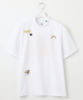 PW CIRCULUS 【UVカット / 吸水速乾 / 伸縮性抜群】【MEN】アニマルフォトモック T ホワイト系1