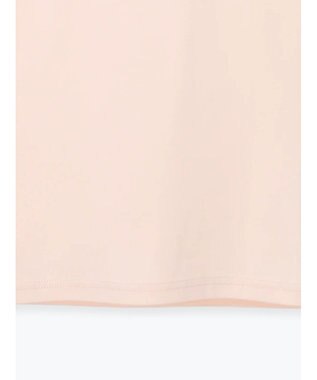 Te chichi ミニマルネックTシャツ ピンク
