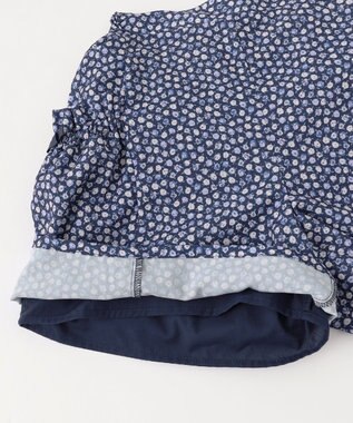 組曲 KIDS 【110-140㎝】Tiny Rose キュロット ネイビー