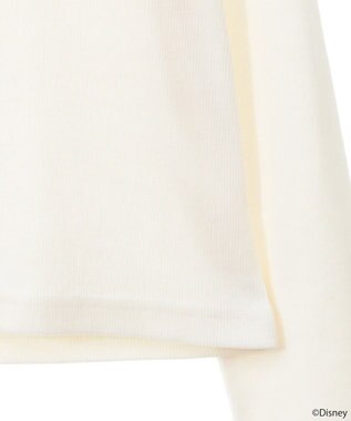 earth music&ecology Ｄｉｓｎｅｙ／Ｍａｒｉｅスクエアネックプルオーバー Ivory