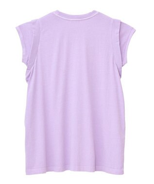 CRAFT STANDARD BOUTIQUE レイヤード風ピグメントカットチュニック Lavender