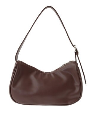 earth music&ecology リボンドロストハンドバッグ Brown