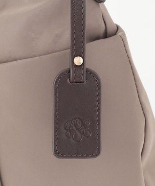 J.PRESS LADIES 【WEB限定カラーあり・2way】 ナイロン ショルダー バッグ ブラウン系
