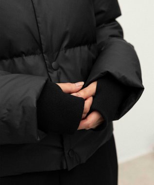 NAVE 【ReNAVE】タフタダウン ブルゾン ブラック系