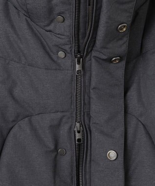 GOTAIRIKU 【仕事で着用可】MINOTECH メランジラミネート ダウンコート(23年モデル) グレー系