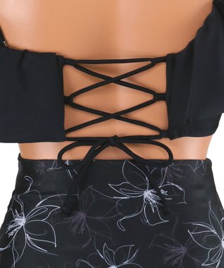 San-ai Resort（三愛水着楽園） 【SALE】軽い着け心地でしっかり盛れる【楽盛り水着】　ワイヤービキニ　7S・9M・11L　【San-ai Resort（サンアイリゾート）】 ブラック