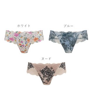 BRADELIS New York 【BRADELIS New York】ウェンディソフトスタイルパンティ25S1 ホワイト