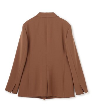 BEIGE， 【VERY NaVY掲載】GYPSUM / シルキータッチ ショールカラージャケット Brown