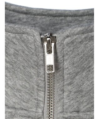 Green Parks ・ＳＵＧＡＲ　ＳＰＯＯＮ　ウラキモウハーフＺＩＰスウェット Gray Mixture