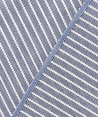 ICB 【先行予約】シルフィーローン スキッパータックデザインブラウス デニムストライプ